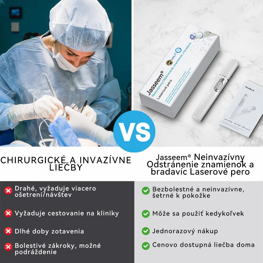 𝐉𝐚𝐬𝐬𝐞𝐞𝐦® Laserové pero medicínskej kvality 💕 (Poháňané CO₂ laserovou technológiou – účinne odstraňuje znamienka, bradavice, kožné výrastky, pigmentové škvrny a iné nedokonalosti pokožky) 🔥