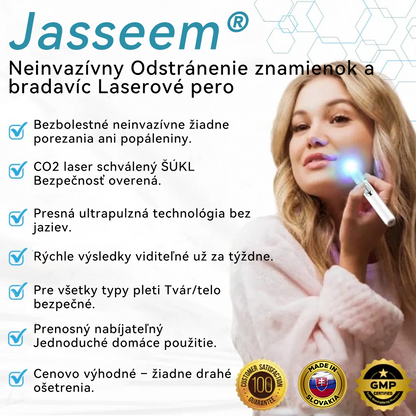 𝐉𝐚𝐬𝐬𝐞𝐞𝐦® Laserové pero medicínskej kvality 💕 (Poháňané CO₂ laserovou technológiou – účinne odstraňuje znamienka, bradavice, kožné výrastky, pigmentové škvrny a iné nedokonalosti pokožky) 🔥